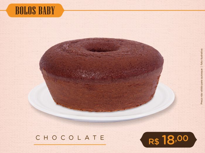 Bolo Chocolate Baby