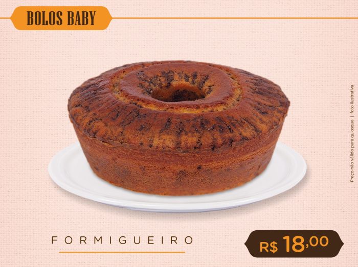 Bolo Formigueiro Baby