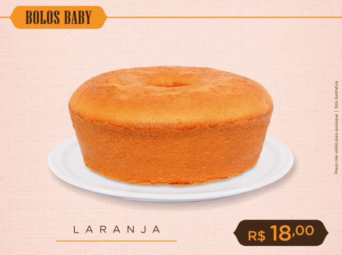 Bolo de Laranja Baby