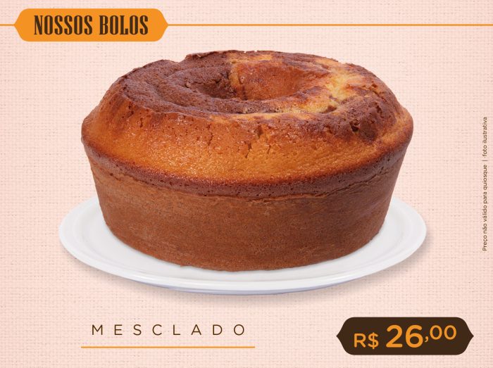 Bolo Mesclado