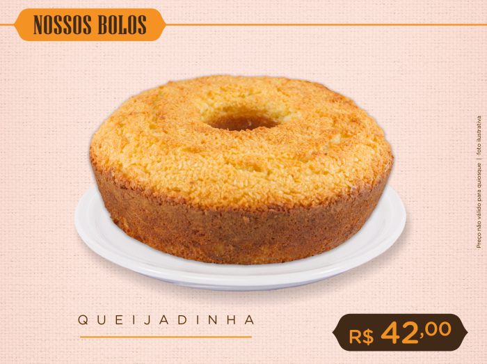 Bolo Queijadinha