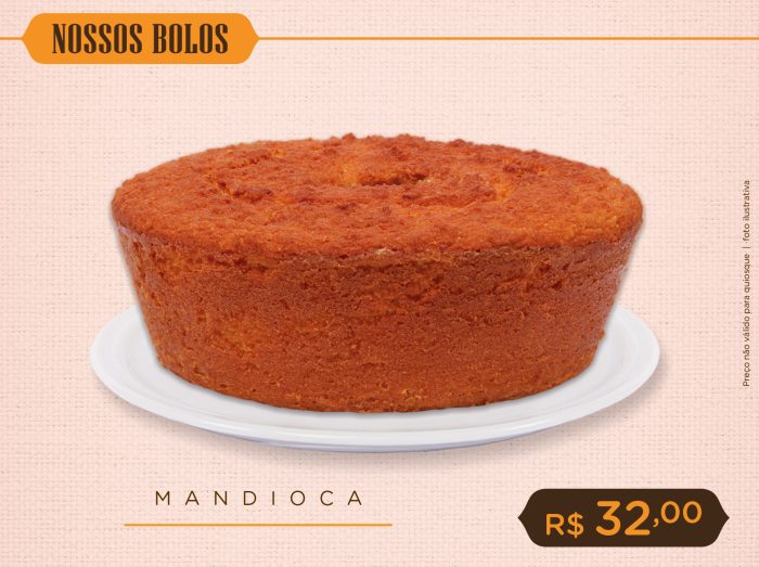 Bolo de Mandioca