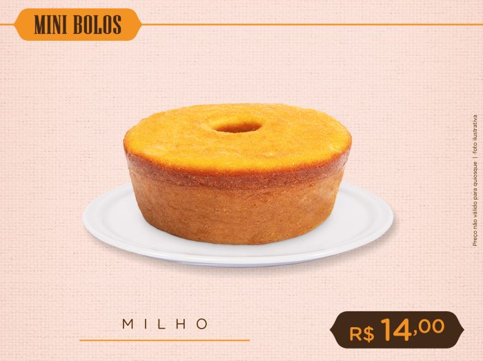 Mini Bolo de Milho