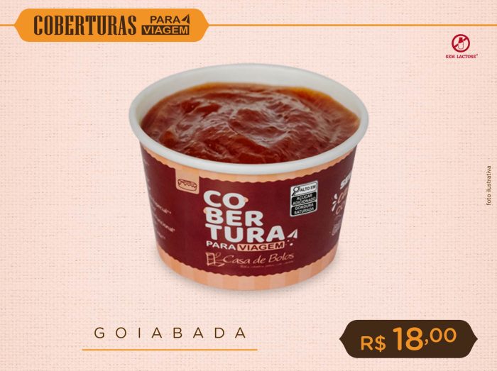 Cobertura para Viagem de Goiabada