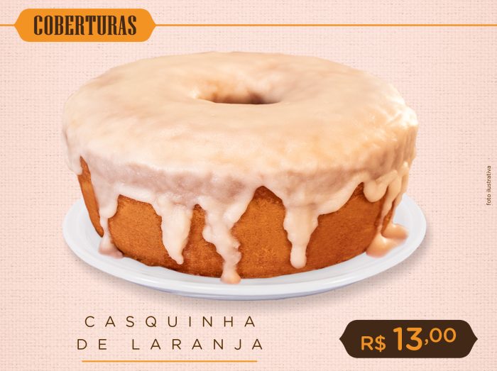 Cobertura Casquinha Laranja