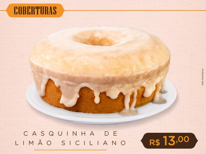 Cobertura Casquinha Limão Siciliano