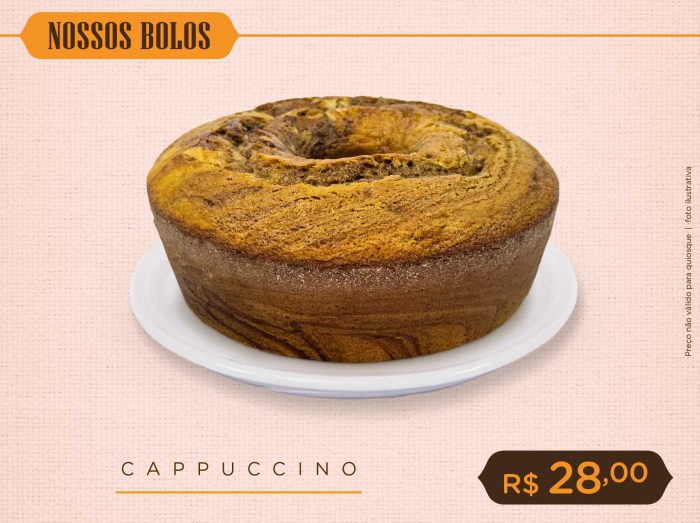Bolo Cappuccino
